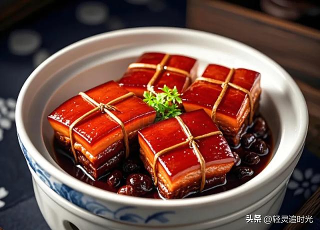 摆盘再精致,不如绳子捆得对!做东坡肉,记住“一捆二垫三用酒”
