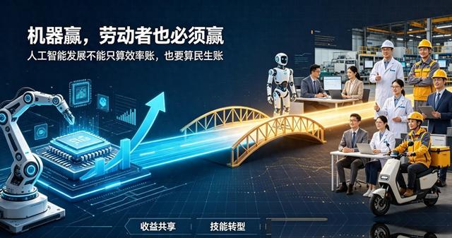 重磅信号!中国给人工智能划出一条红线:机器赢,劳动者也必须赢